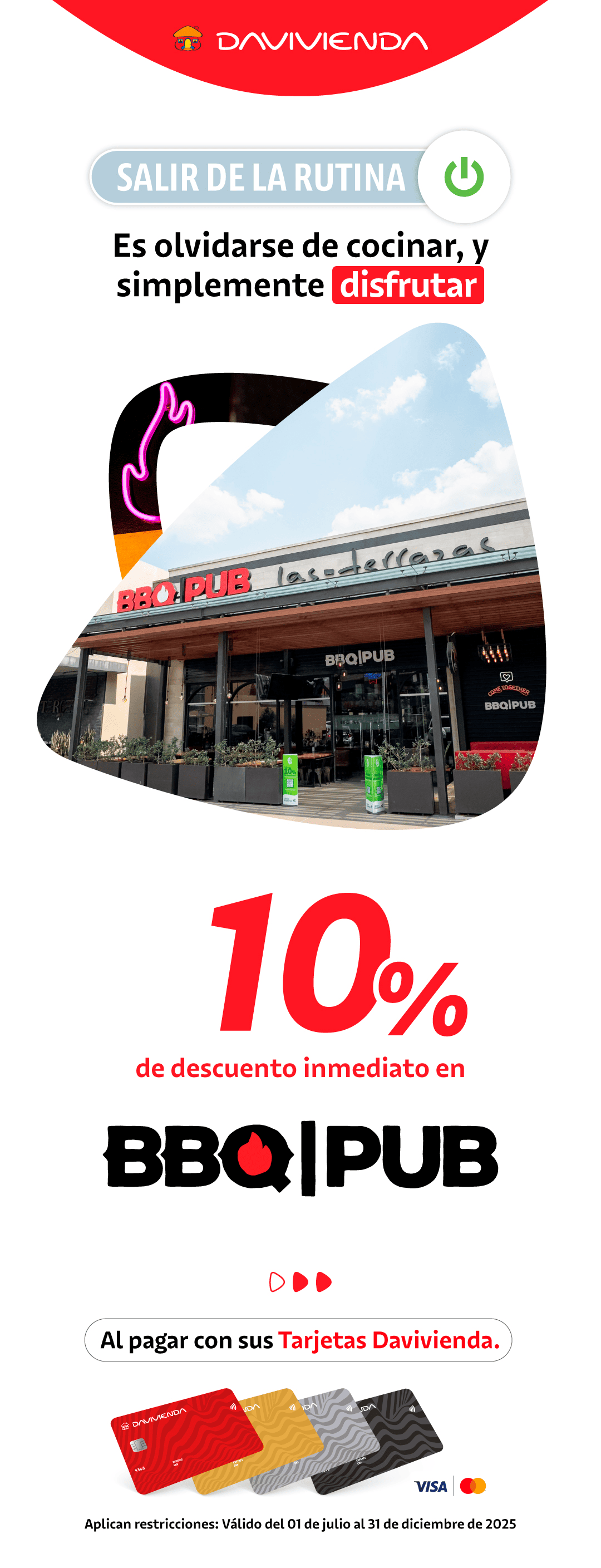 salir de la rutina